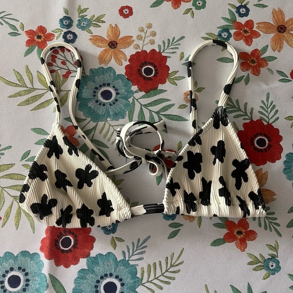 Kulani Kinis Swim Kulani Kinis X Hannah Meloche Ribbed Ditsy Floral